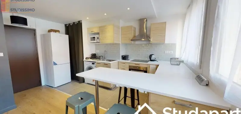 Studio meublé 13m² Toulouse 31200 - Meublé, DPE A - Photo 13