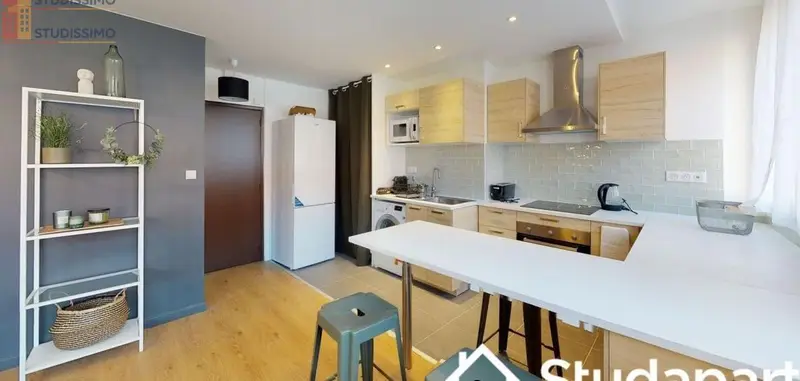 Studio meublé 13m² Toulouse 31200 - Meublé, DPE A - Photo 8