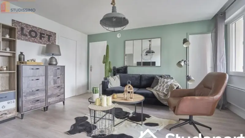 Studio meublé 12m² Toulouse 31200 - Meublé, DPE A - Photo 2