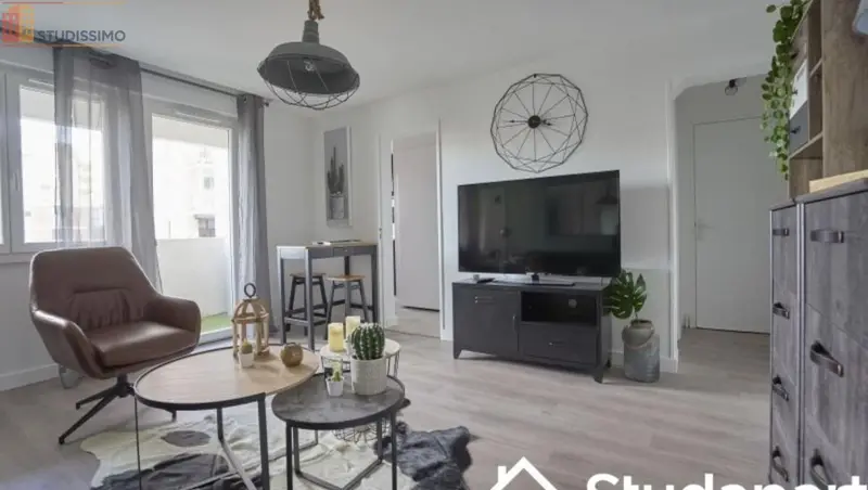 Studio meublé 12m² Toulouse 31200 - Meublé, DPE A - Photo 1