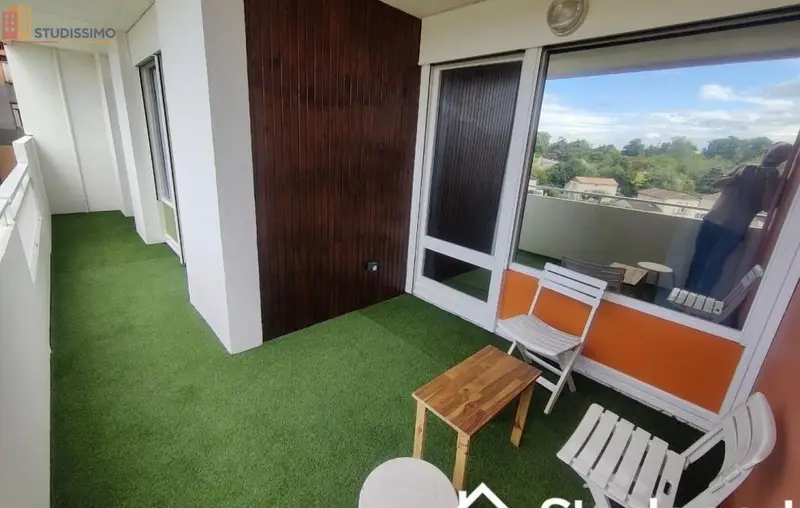 Studio meublé 9m² Toulouse 31100 - Meublé, au 3e étage - Photo 4