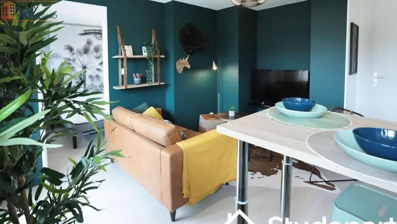 Studio meublé 10m² Toulouse centre - Calme, lumineux - Photo 2