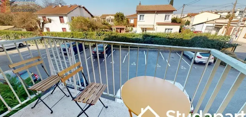 Studio meublé 10m² Toulouse 31400 - Meublé, DPE A - Photo 2