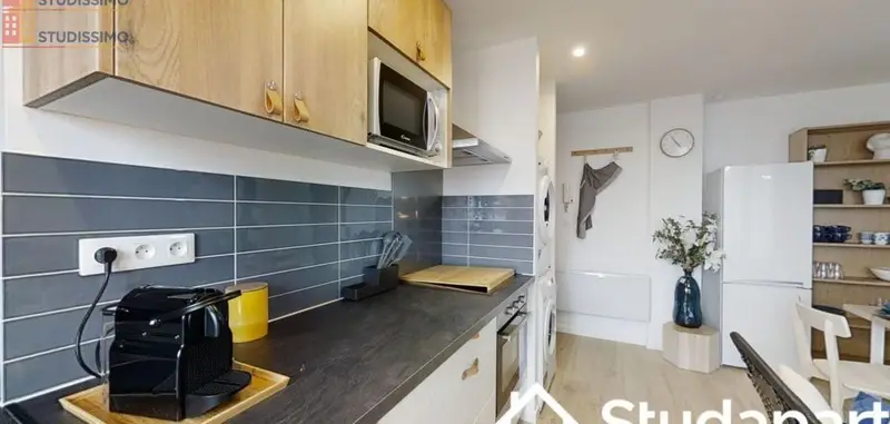 Studio meublé 9m² Toulouse 31300 - Meublé, DPE A - Photo 11