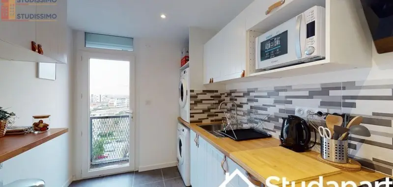 Studio 10m² Toulouse 31300 - Meublé, DPE A - Photo 3