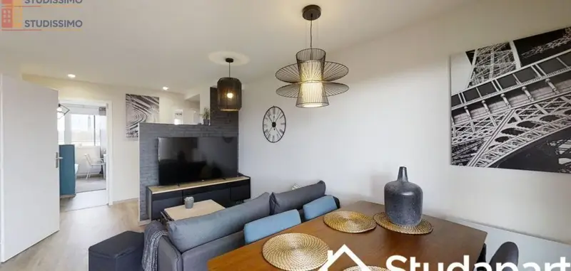 Studio 11m² Toulouse 31100 - Meublé, DPE A - Photo 12