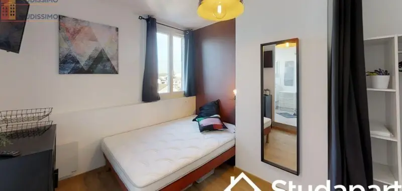 Studio meublé 9m² Toulouse 31200 - Meublé, DPE A - Photo 7
