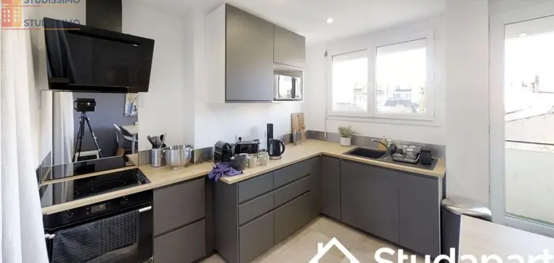 Studio meublé 11m² Toulouse 31200 - Meublé, DPE A - Photo 10