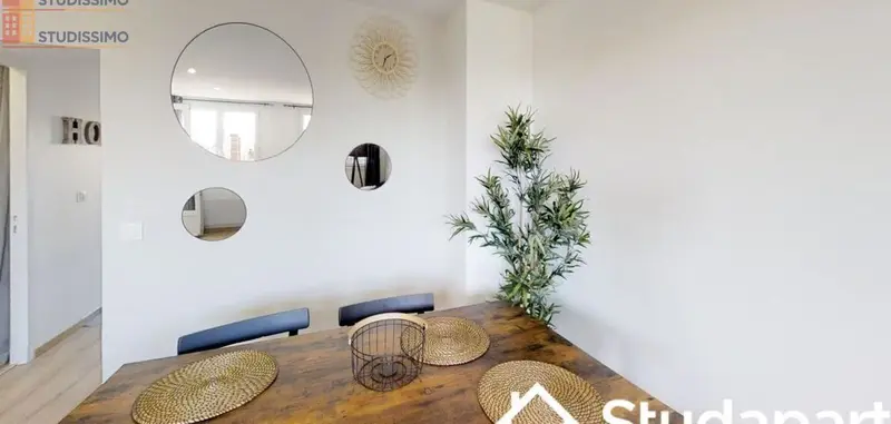 Studio meublé 11m² Toulouse 31200 - Meublé, DPE A - Photo 1