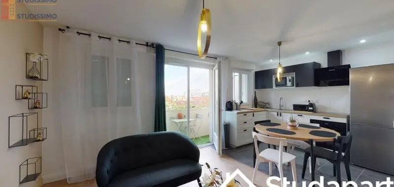 Studio meublé 12m² Toulouse centre - Lumineux, étage élevé - Photo 13