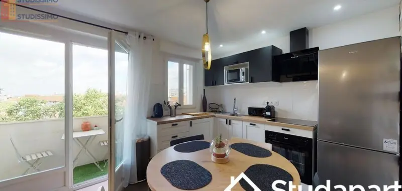 Studio meublé 12m² Toulouse centre - Lumineux, étage élevé - Photo 3