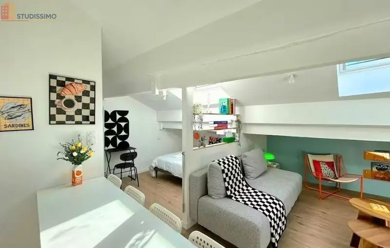 Studio meublé 31m² Toulouse 31300 - Meublé, DPE C - Photo 27