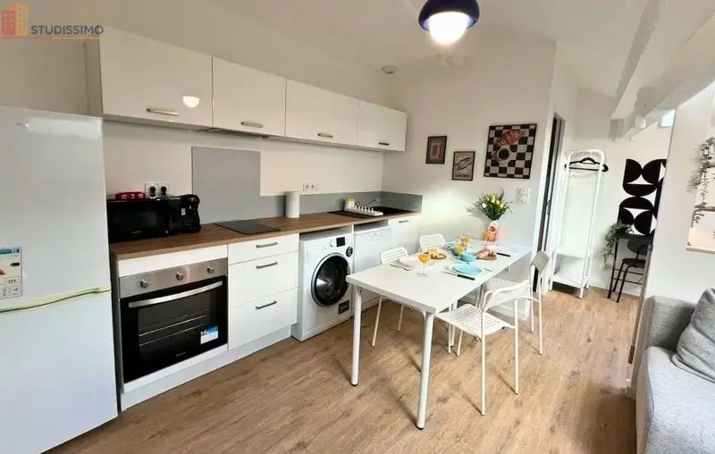Studio meublé 31m² Toulouse 31300 - Meublé, DPE C - Photo 6