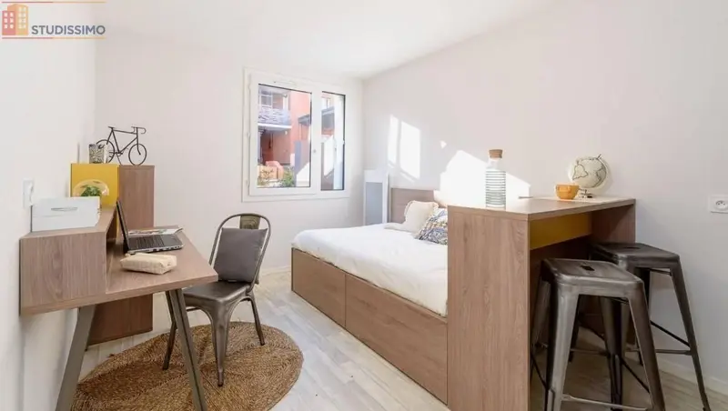 Studio 17m² Toulouse 31400 - Meublé, 1 pièce - Photo 13