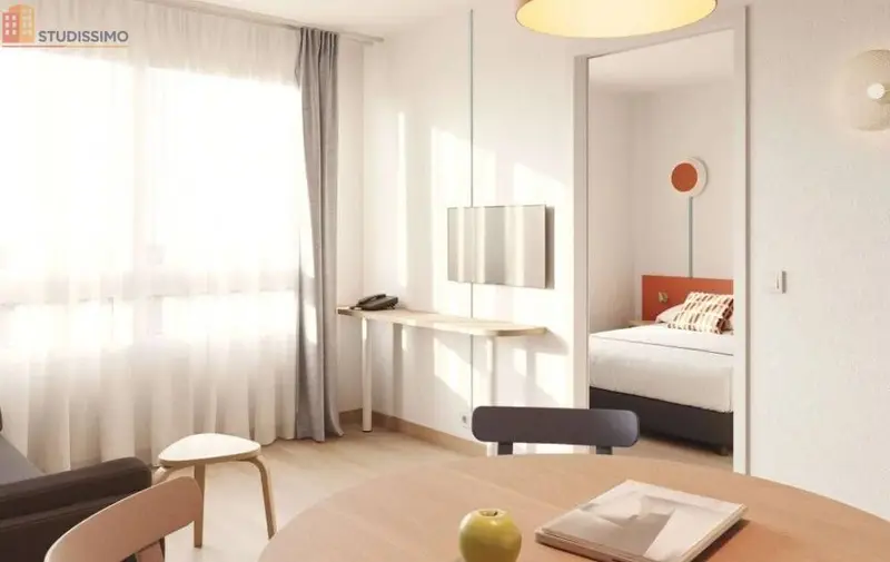 Studio meublé 20m² Toulouse 31500 - Meublé, 1 pièce - Photo 2