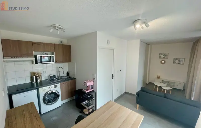 Studio 32m² Toulouse 31200 - Meublé, grand balcon - Photo 3
