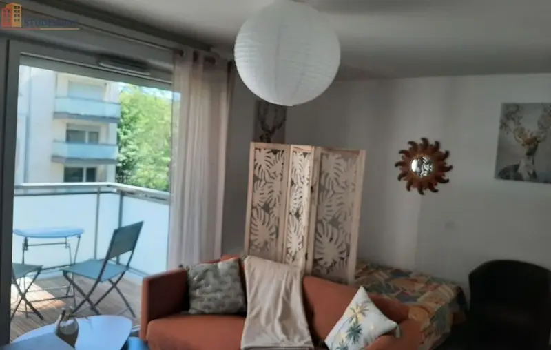 Studio meublé 30m² Toulouse 31200 - Balcon, parking - Photo 3