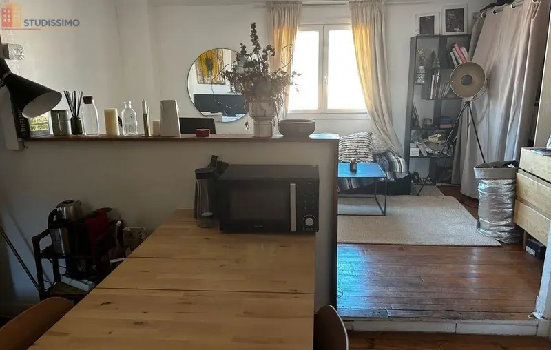 Studio meublé 33m² Toulouse centre - Lumineux, 2e étage - Photo 8