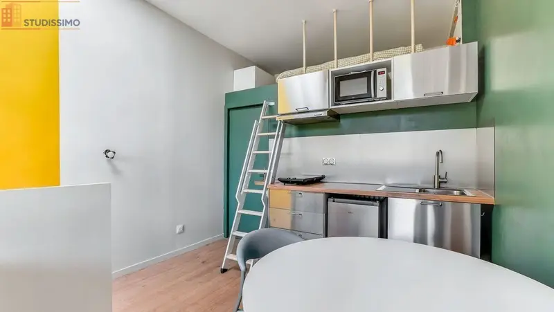 Studio meublé 22m² Toulouse 31400 - Meublé, DPE C - Photo 5