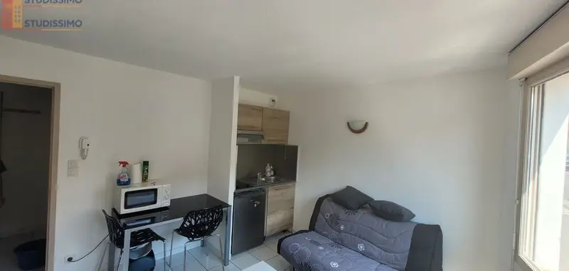 Studio meublé 19m² Toulouse 31300 - Meublé, DPE D - Photo 5