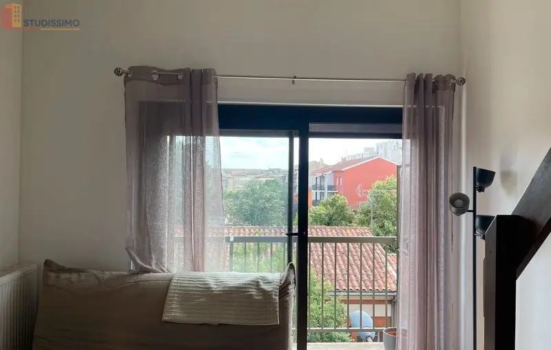 Studio meublé 24m² Toulouse 31300 - Parking, dernier étage - Photo 1