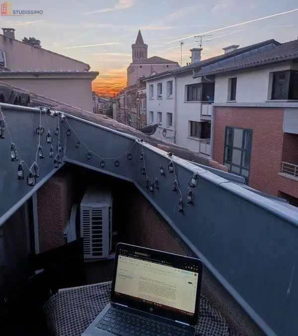 Studio 20m² Toulouse Saint-Cyprien - Meublé, terrasse luminous - Photo 1