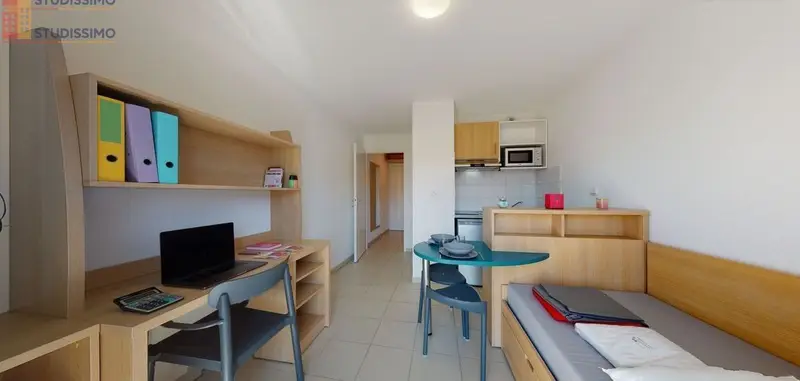 Studio meublé 19m² Toulouse 31400 - Résidence étudiante - Photo 15
