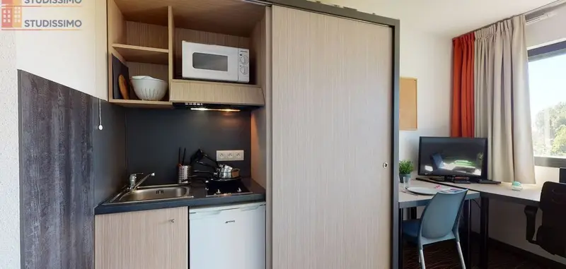Studio meublé 19m² Auzeville-Tolosane - Proche Rangueil, sécurisé - Photo 13