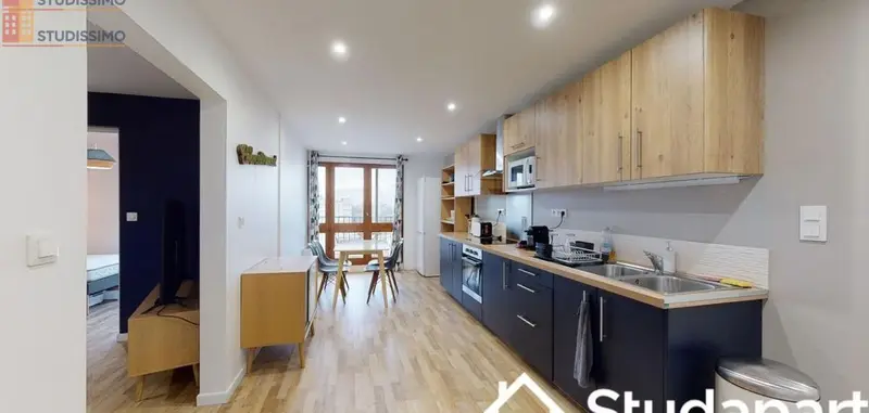 Studio meublé 11m² Toulouse 31500 - Meublé, DPE A - Photo 9