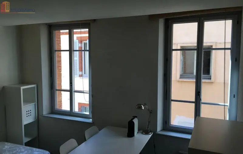 Studio meublé 20m² Toulouse centre - Lumineux - Photo 2