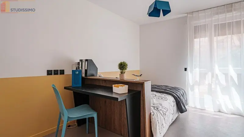 Studio meublé 18m² Toulouse 31500 - Résidence étudiante, 6e étage - Photo 17