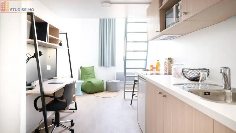 Studio meublé 22m² Toulouse centre - Lumineux - Photo 5