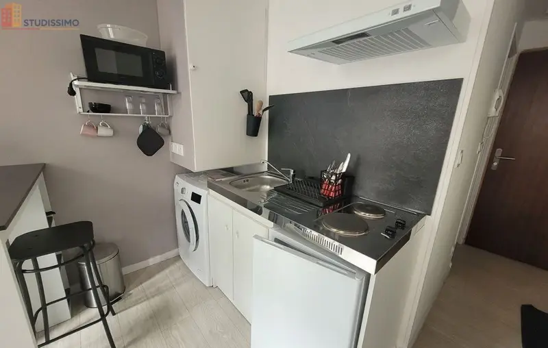 Studio meublé 17m² Auch - Meublé, DPE D - Photo 2