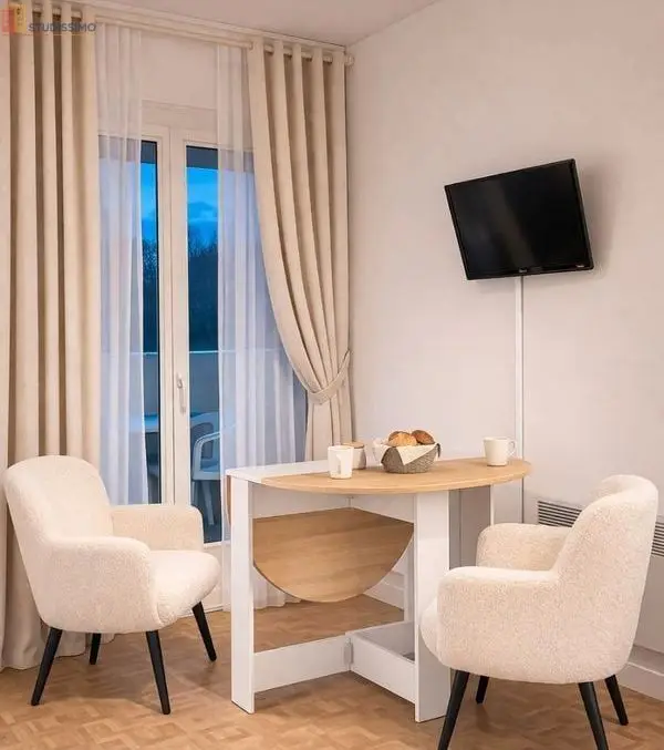 Studio meublé 23m² Cazaubon - Balcon, parking proche thermes - Photo 4