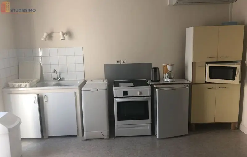 Studio meublé 32m² Lectoure centre - Climatisé, lumineux - Photo 2