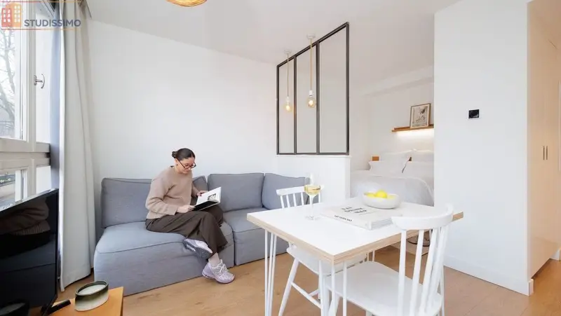 Studio meublé 25m² Montpellier centre - Antigone, meublé - Photo 2