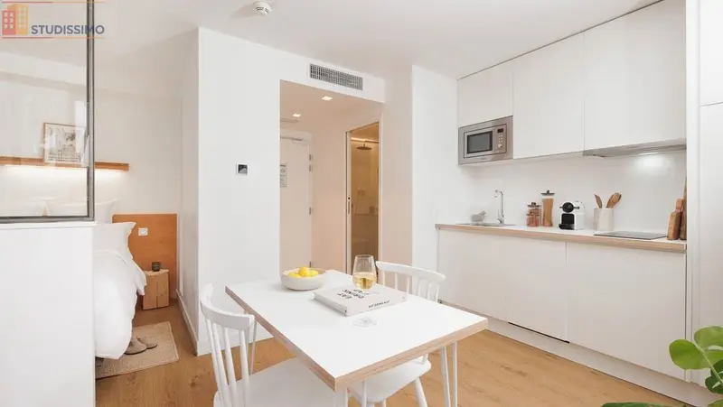 Studio meublé 25m² Montpellier centre - Antigone, meublé - Photo 1