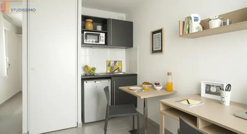 Studio meublé 19m² Montpellier 34080 - Meublé, DPE D - Photo 5