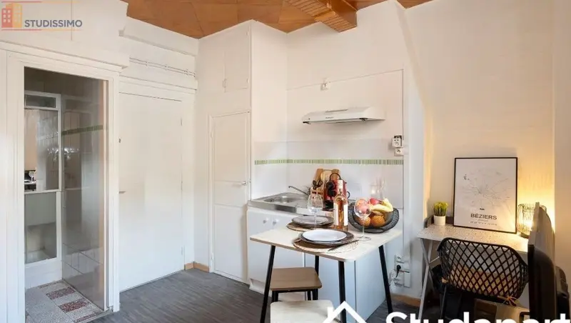 Studio meublé 15m² Béziers - Calme, au 3e étage - Photo 8