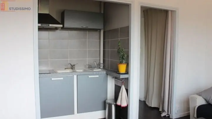 Studio 20m² Montpellier centre - Meublé, vue dégagée - Photo 1
