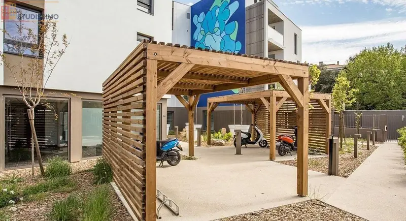 Studio meublé 27m² Montpellier 34080 - Meublé, DPE B - Photo 9