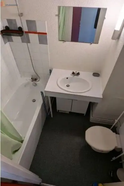 Studio meublé 17m² Talence 33400 - Meublé, DPE D - Photo 2