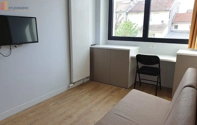 Studio meublé 17m² Bordeaux CHU Pellegrin - Lumineux, calme - Photo 2