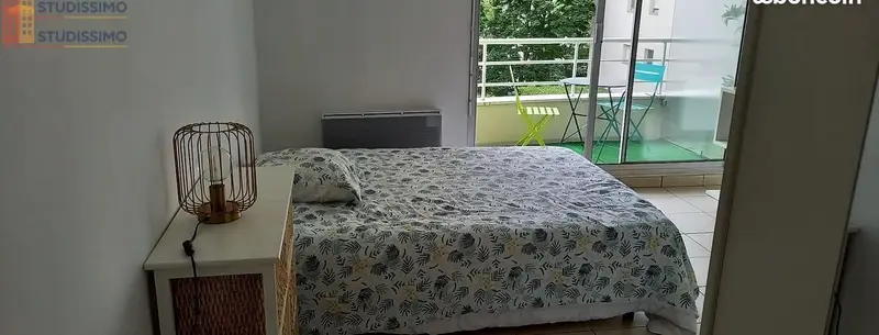 Studio meublé 25m² Mérignac - Résidence avec piscine - Photo 1