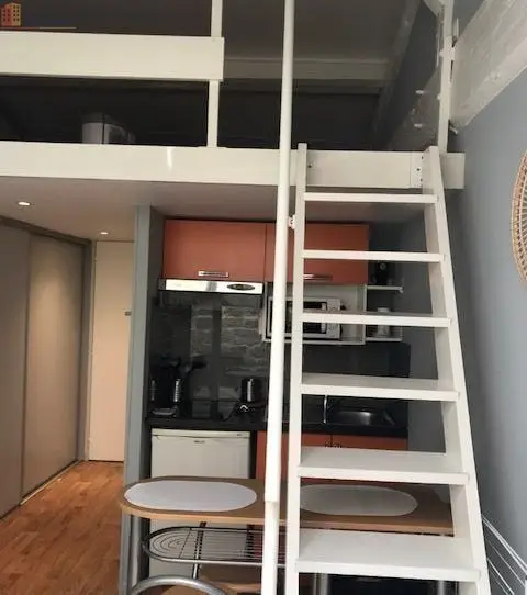 Studio meublé 22m² Bordeaux 33300 - Meublé, dpe D - Photo 3