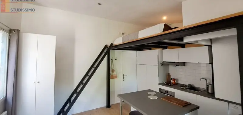 Studio meublé 27m² Bordeaux centre - Mezzanine, lumineux - Photo 1