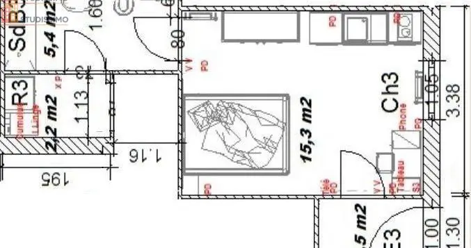 Studio meublé 24m² Bordeaux Nansouty - Rénové, lumineux - Photo 4