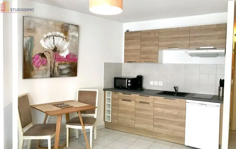 Studio meublé 33m² Pessac - Meublé, DPE C - Photo 12