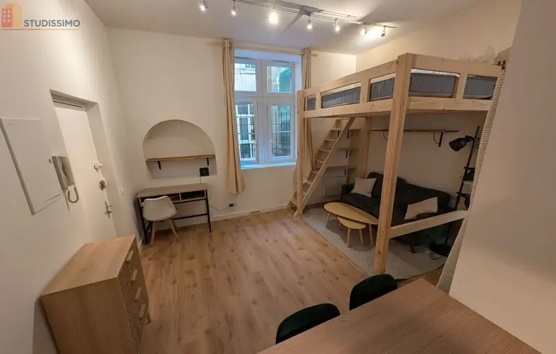 Studio meublé 25m² Bordeaux centre - Meublé, Saint-Michel - Photo 8