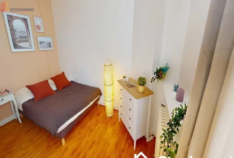 Studio meublé 12m² Bordeaux centre - Calme, lumineux - Photo 1